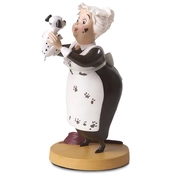 Disney Fine Art - One Hundred and One Dalmatians Nanny Cook Look Heres Lucky By WDCC Disney Classics