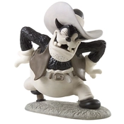 Disney Fine Art - Two Gun Mickey Peg Leg Pete Ornery Outlaw By WDCC Disney Classics