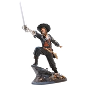 Disney Fine Art - Pirates Of The Caribbean Captain Barbosa Black-Hearted Brigand By WDCC Disney Classics