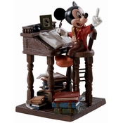 Disney Fine Art - Mickeys Christmas Carol Mickey Mouse Ernest Employee By WDCC Disney Classics