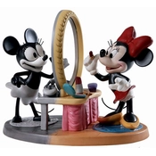 Disney Fine Art - Minnie Through The Years Minnie Mouse Minnie Then And Now By WDCC Disney Classics