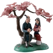 Disney Fine Art - Mulan And Father When It Blooms It Will Be The Most Beautiful Of All By WDCC Disney Classics