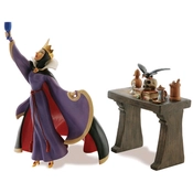 Disney Fine Art - Snow White Evil Queen And Raven Now Begins Thy Magic Spell By WDCC Disney Classics