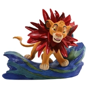 Disney Fine Art - The Lion King Simba Little King Big Roar By WDCC Disney Classics