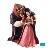 Disney Fine Art - Beauty And The Beast Belle And Beast  A New Chapter Begins By WDCC Disney Classics