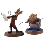 Disney Fine Art - The Great Mouse Detective Basail & Dr Watson Curious Clue By WDCC Disney Classics