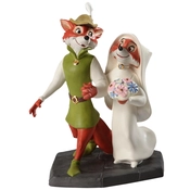 Disney Fine Art - Robin Hood And Maid Marian Merry Matrimony By WDCC Disney Classics