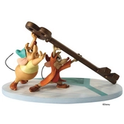 Disney Fine Art - Cinderella Jaq And Gus With Key Saving Cinderelly By WDCC Disney Classics