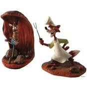 Disney Fine Art - Song Of The South Brer Rabbit And Brer Fox Cooking Up A Plan By WDCC Disney Classics