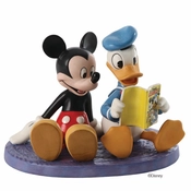 Disney Fine Art - Donald And Mickey Comic Book Companions By WDCC Disney Classics