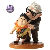 Disney Fine Art - Up Carl And Russell Meritorious Moment By WDCC Disney Classics