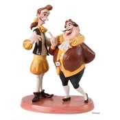 Disney Fine Art - Beauty And The Beast Cogsworth & Lumiere By WDCC Disney Classics