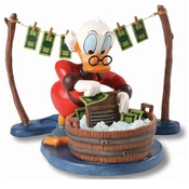 Disney Fine Art - Uncle Scrooge Laundry Day By WDCC Disney Classics