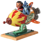 Disney Fine Art - Lilo and Stitch Storefront Spaceship By WDCC Disney Classics