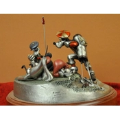 Disney Fine Art - Foursome Follies Pewter By Disney Chilmark