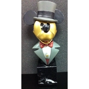 Disney Fine Art - Mickey Puttin On The Ritz Metal Art By Disney Chilmark