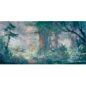 Disney Fine Art - Springtime In The Meadows Bambi By James Coleman