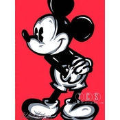 Mickey Flirt (hand Embellished) Artist Proof - From Mickey Mouse