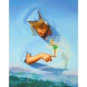 Disney Fine Art - Making Friends - From Peter Pan By Jim Warren