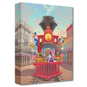 Disney Fine Art - All Aboard Engine 25 By Manuel Hernandez