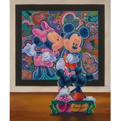 Disney Fine Art - Artistic Kiss By Denyse Klette