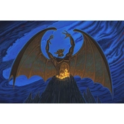 Disney Fine Art - Night on Bald Mountain - From Disney Fantasia By Manuel Hernandez