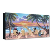 Disney Fine Art - Beautiful Day at the Beach By Michelle St Laurent