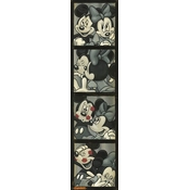 Disney Fine Art - Photo Booth Kiss From Mickey and Minnie By Trevor Carlton