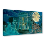 Disney Fine Art - The Moon Climbs High From The Haunted Mansion By Jared Franco