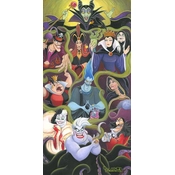 Disney Fine Art - Collection of Villains By Michelle St Laurent