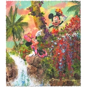 Disney Fine Art - Colorful Island By James Coleman