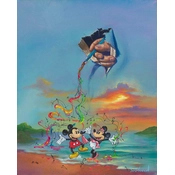 Disney Fine Art - The Creative Brush By Jim Warren