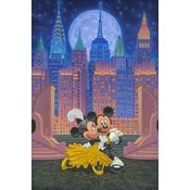 Disney Fine Art - Dancing Under the Stars By Manuel Hernandez