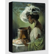 Disney Fine Art - Dig a Little Deeper Tiana From The Princess And The Frog By Heather Edwards