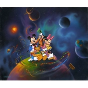 Disney Fine Art - Disney World Premiere Edition By Jim Warren