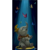 Disney Fine Art - Dream to Fly From Dumbo By Jared Franco