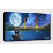 Disney Fine Art - Drifting in the Moonlight By Jared Franco