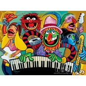 Disney Fine Art - Electric Mayhem Band - From The Muppets By Tim Rogerson