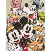 Disney Fine Art - The Fabulous Six! By Michelle St Laurent