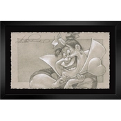 Disney Fine Art - Let the Game Begin Framed From Alice In Wonderland By Heather Edwards