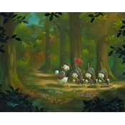 Disney Fine Art - The Good Scouts By Rob Kaz 