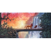 Disney Fine Art - Hakuna Matata - From Disney The Lion King By Rodel Gonzalez