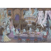 Disney Fine Art - Haunted Ballroom By Michelle St Laurent