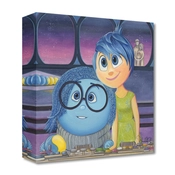 Disney Fine Art - Joy and Sadness From Inside Out Movie By Michelle St Laurent