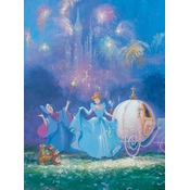 Disney Fine Art - Magic Hour - From Disney Cinderella By James Coleman