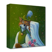 Disney Fine Art - Oo-De-Lally Kiss From Robin Hood By Denyse Klette