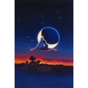 Disney Fine Art - Magical Journey - From Movie Aladdin By Rodel Gonzalez