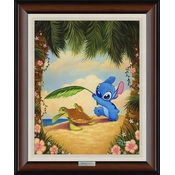 Disney Fine Art - Mahalo Stitch From Lilo and Stitch By Tim Rogerson