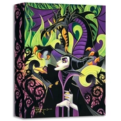 Disney Fine Art - Maleficent's Fury From Disney Sleeping Beauty By Tim Rogerson