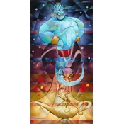 Disney Fine Art - Master of the Lamp From Aladdin By Tom Matousek